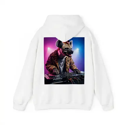 Hyena DJ Leopard Jacket Neon Club Night