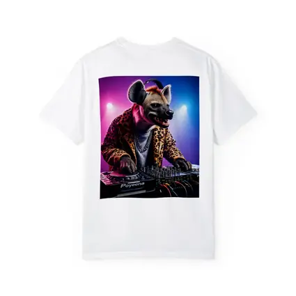Hyena DJ Leopard Jacket Neon Club Night