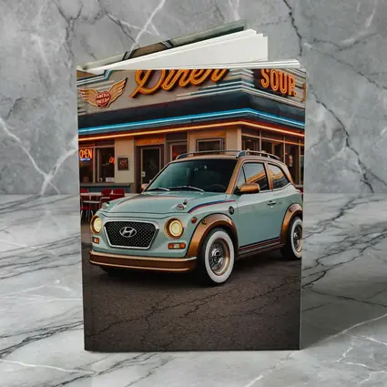 Hyundai Kona Retro Style Classic Diner