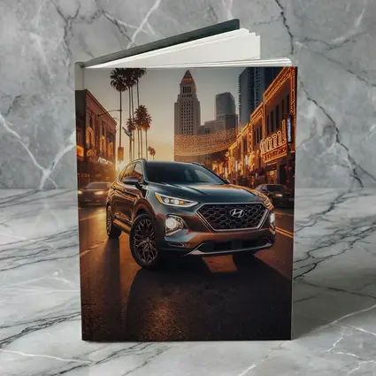 Hyundai Santa Fe Los Angeles City Night