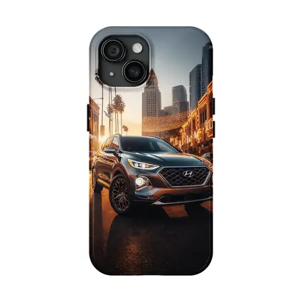Hyundai Santa Fe Los Angeles City Night