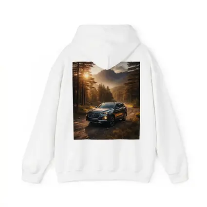 Hyundai Santa Fe Forest Mountain Sunset Drive