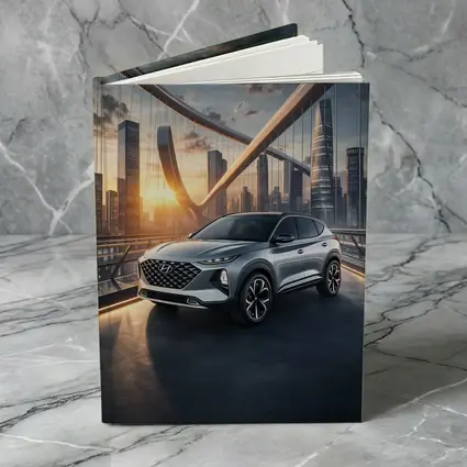 Hyundai Venue SUV City Bridge Sunset
