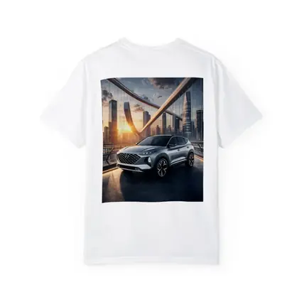 Hyundai Venue SUV City Bridge Sunset