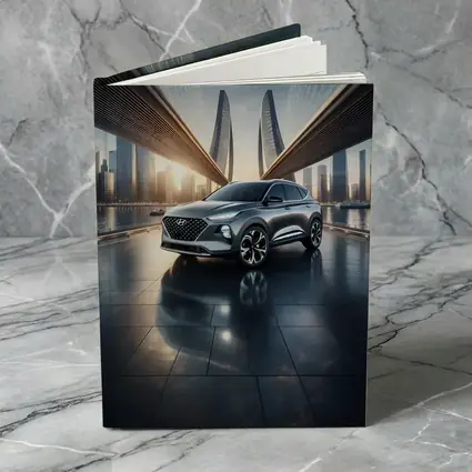 Hyundai Venue SUV City Bridge Skyline