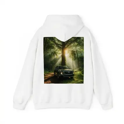 Hyundai Venue SUV Forest Sunlight Scene