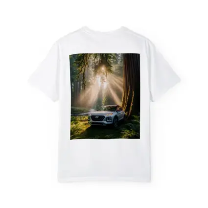 Hyundai Venue SUV in Sunlit Forest
