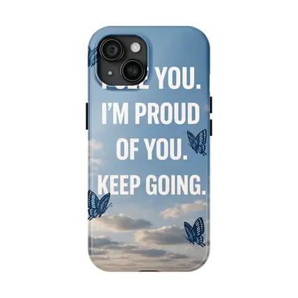 I See You Proud Butterfly Sky Quote