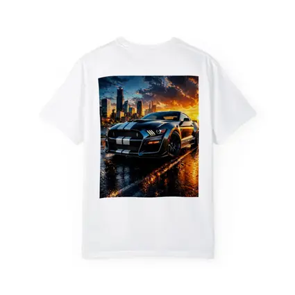 Ford Mustang Shelby GT500 City Sunset