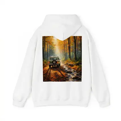 Jeep Wagoneer Autumn Forest Trail Drive