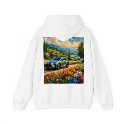 Lexus NX Impressionist Painting Countryside Landscape