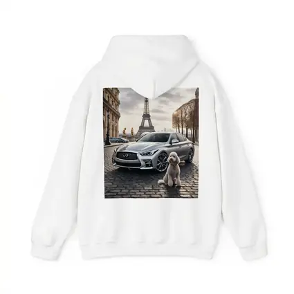 Infiniti Q50 Poodle Paris Eiffel Tower