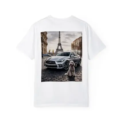 Infiniti Q50 Poodle Paris Eiffel Tower
