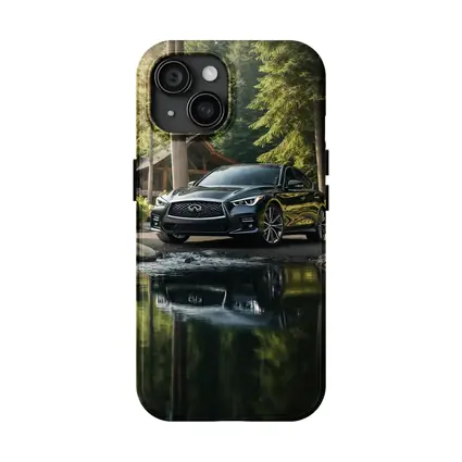 Infiniti Q50 Black Sedan Forest River