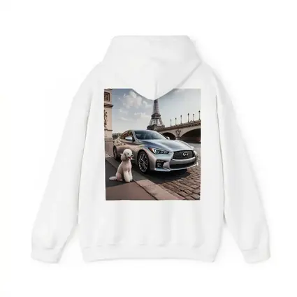Infiniti Q50 Poodle Eiffel Tower Paris