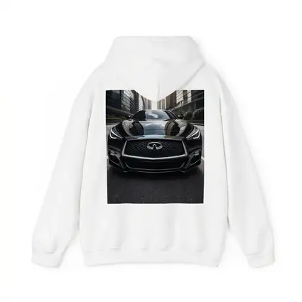 Infiniti Q60 Black Front City Street