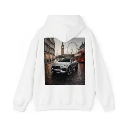 Jaguar E Pace Silver SUV London Streets