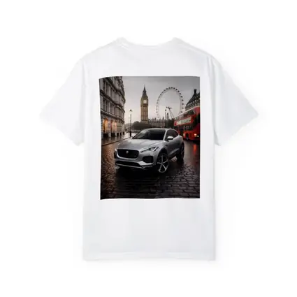 Jaguar E Pace Silver SUV London Streets
