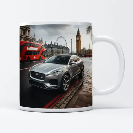 Jaguar E Pace London Big Ben Street