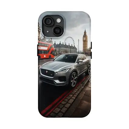 Jaguar E Pace London Big Ben Street