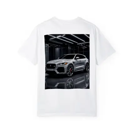Jaguar F-Pace SVR Silver Dark Showroom