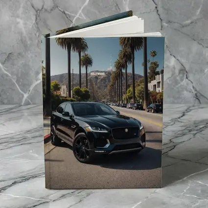 Jaguar F Pace Black Hollywood Los Angeles