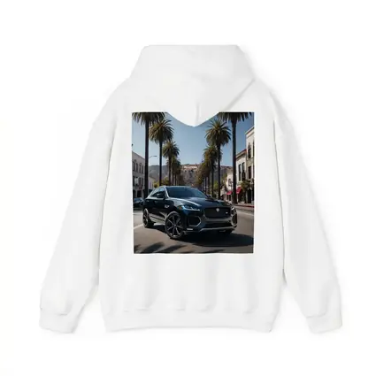 Jaguar F Pace Black Hollywood Street Scene