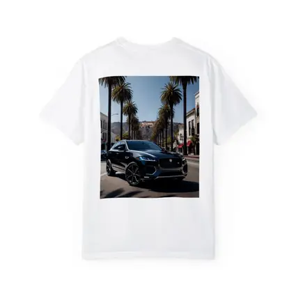 Jaguar F Pace Black Hollywood Street Scene