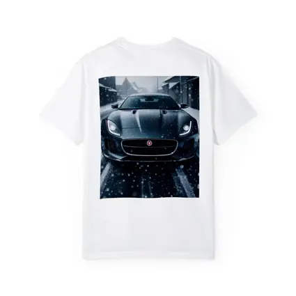 Jaguar F Type Dark Snow Street Scene