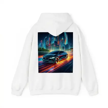 Jaguar I-Pace Neon City Night Drive