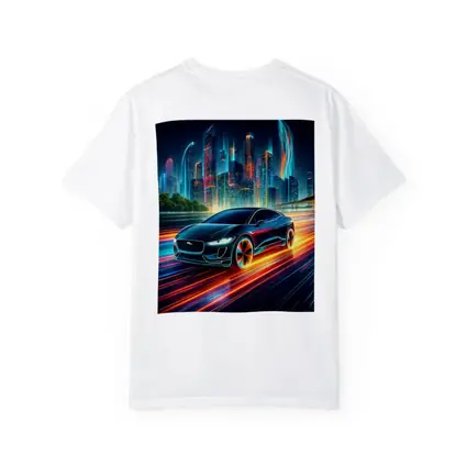 Jaguar I-Pace Neon City Night Drive