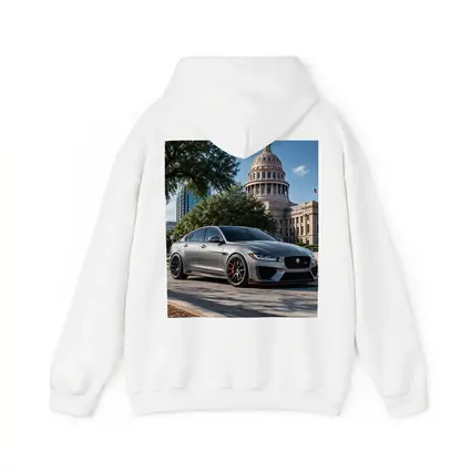 Jaguar XE Gray Sedan Capitol Building Background