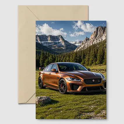 Jaguar XE SV Project Eight Mountain Meadow