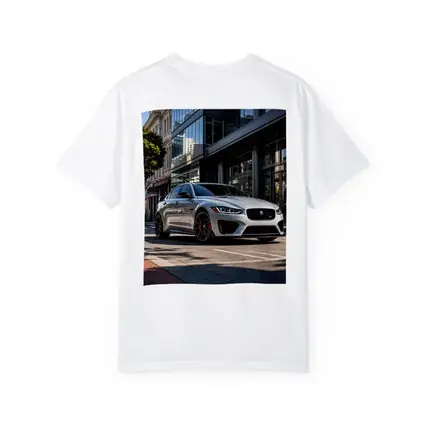 Jaguar XE SV Silver Urban Street Scene