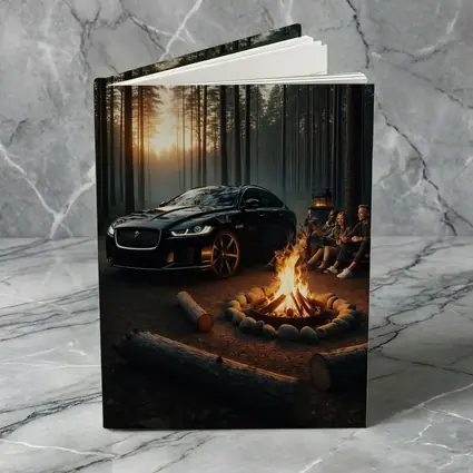 Jaguar XF Black Forest Campfire Night