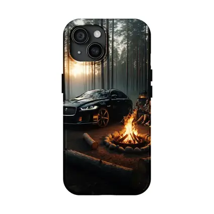 Jaguar XF Black Forest Campfire Night