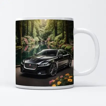 Jaguar XF Black Sedan Forest River