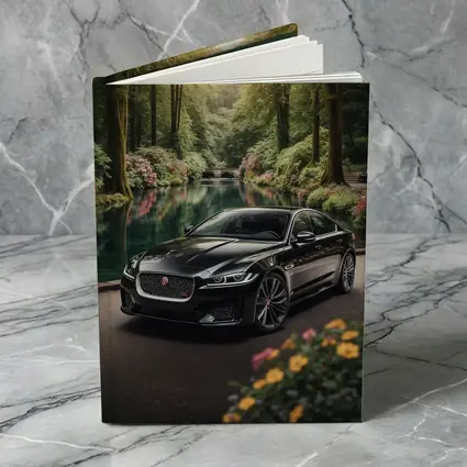 Jaguar XF Black Sedan Forest River