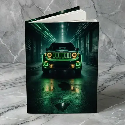 Jeep Renegade Neon Green Dark Urban Garage