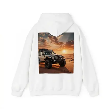 Jeep Wrangler Tearing Through Desert Dunes