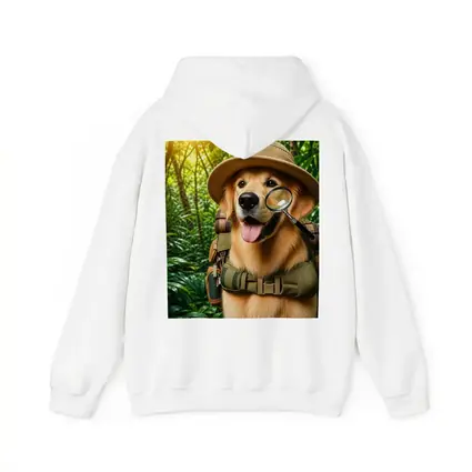Golden Retriever Explorer Dog Jungle Adventure