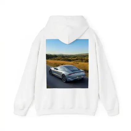 Karma Invictus Silver Car Country Road