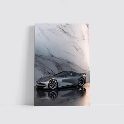 Karma Kaveya Supercar Against Marble Background
