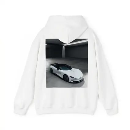 Karma Kaveya White Supercar Concrete Garage