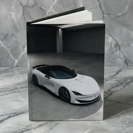 Karma Kaveya White Supercar Concrete Garage