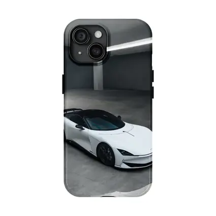 Karma Kaveya White Supercar Concrete Garage