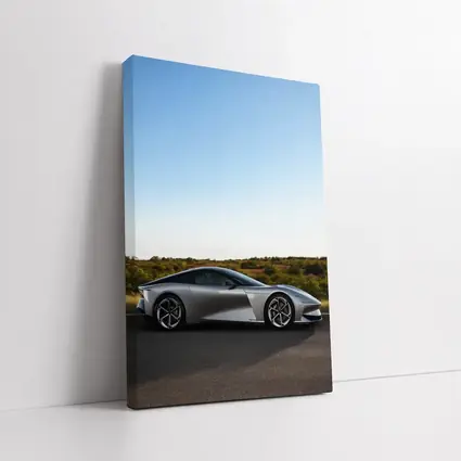 Karma Kaveya Supercar On Open Country Road