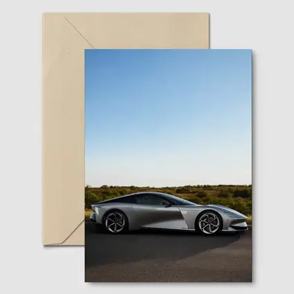 Karma Kaveya Supercar On Open Country Road