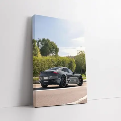 Karma Kaveya Gray Sports Car Street Drive