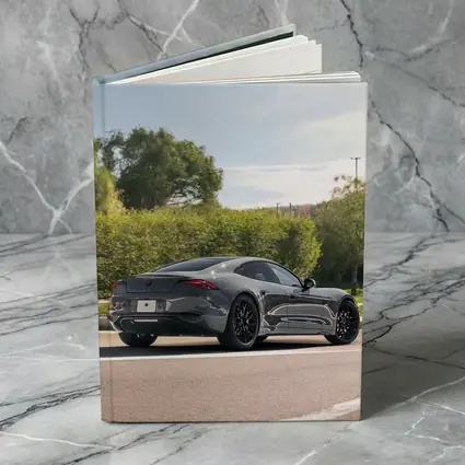 Karma Kaveya Gray Sports Car Street Drive